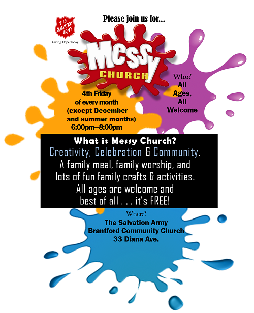 Messy Church Poster